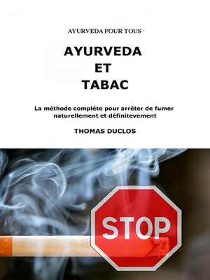 cover image of AYURVEDA ET TABAC